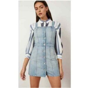 Boyish Light Blue Denim Dress